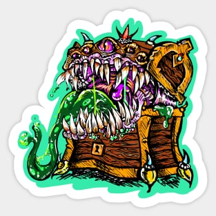 Mimic Dungeon Monster - Super Bitey Boy Sticker